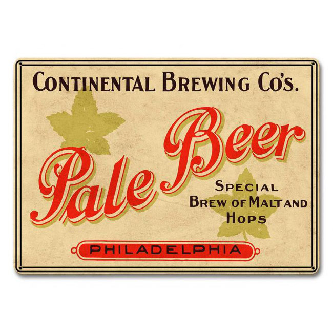 Pale Beer Sign
