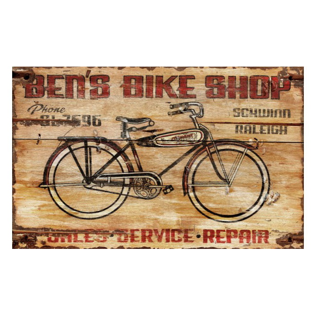 Bike Shop Sign Personalized 
