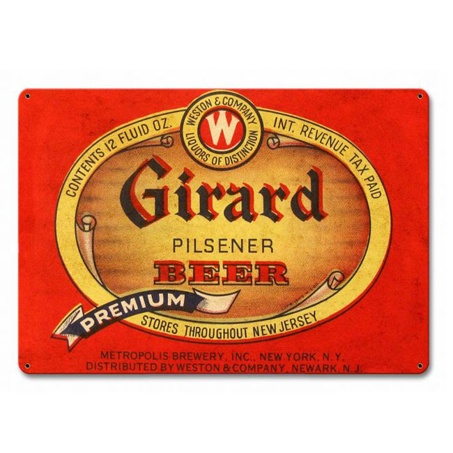 Girard Beer Sign