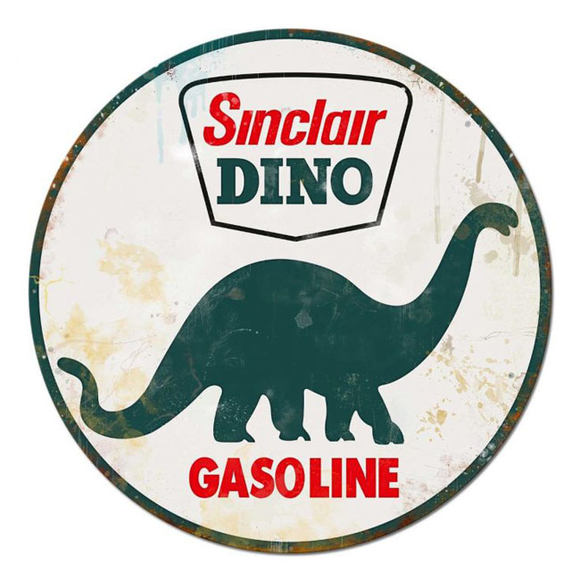 Sinclair Dino Gasoline Sign