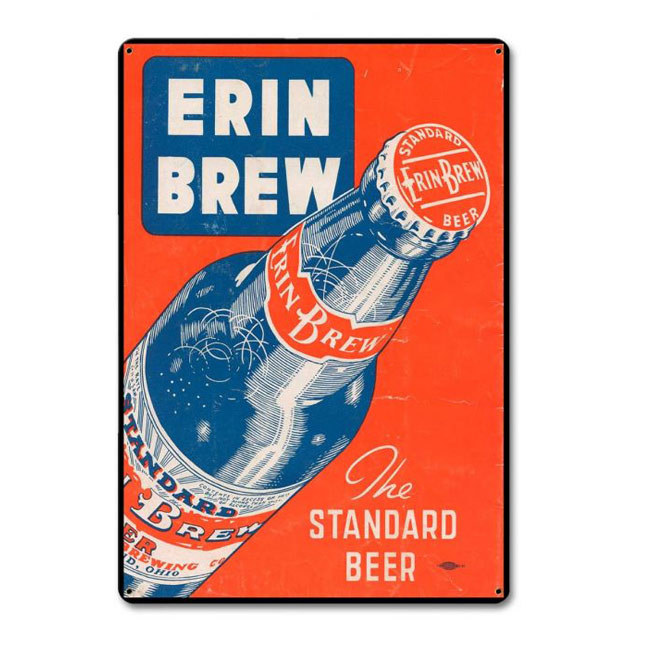 Erin Brew Beer Sign