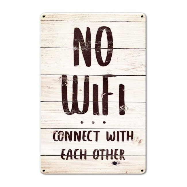 No Wi-Fi Sign