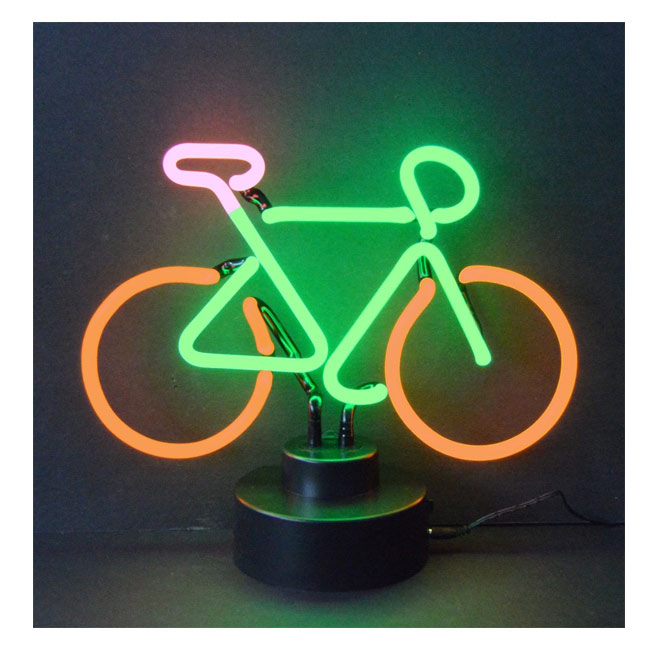 Bicycle Neon Sculpture