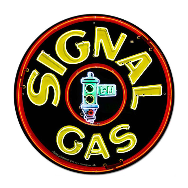 Signal Gas Sign