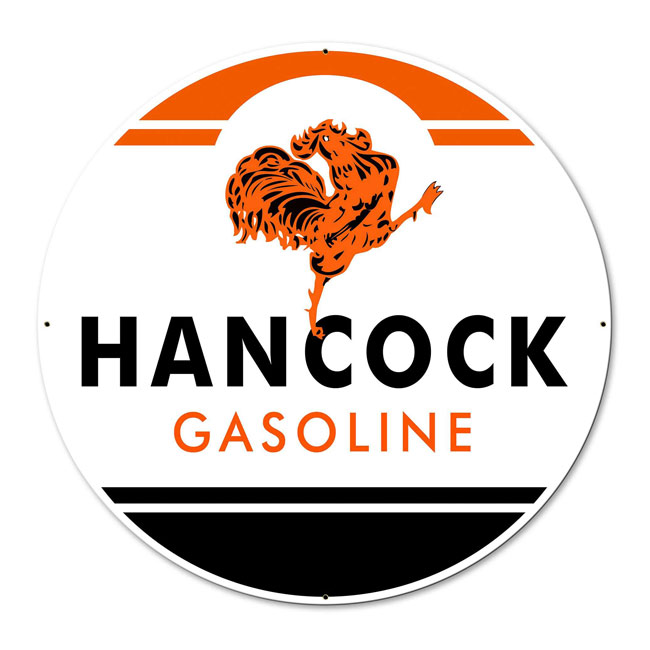 Hancock Gasoline Sign