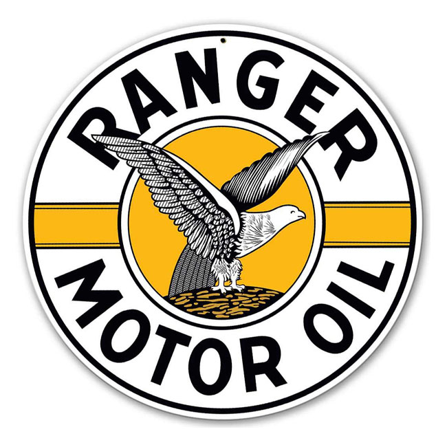 Ranger Motor Oil Sign