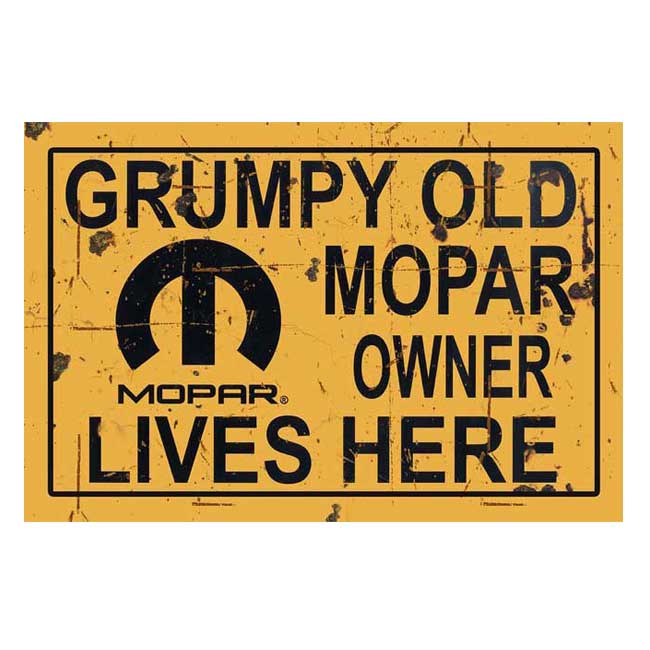 Grumpy Old Men Sign