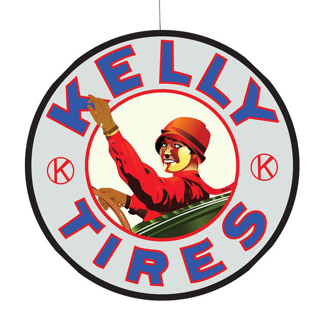 Kelly Tires Sign