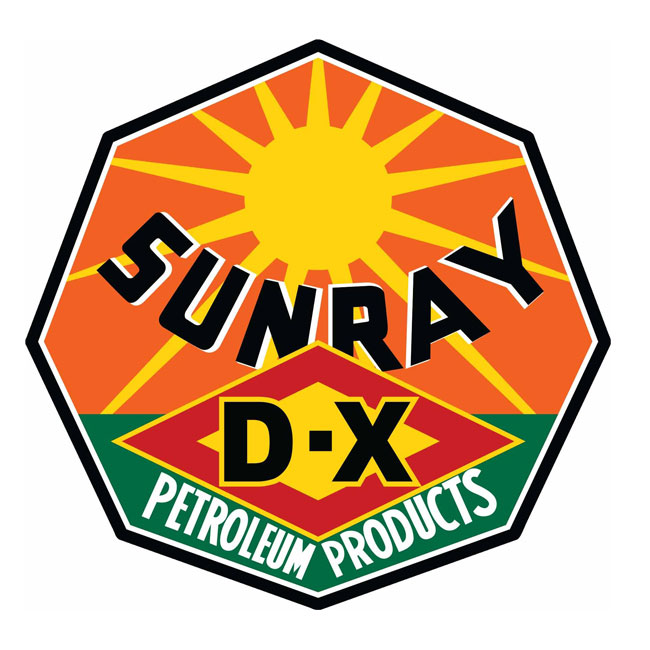 Sunray DX Gas Sign