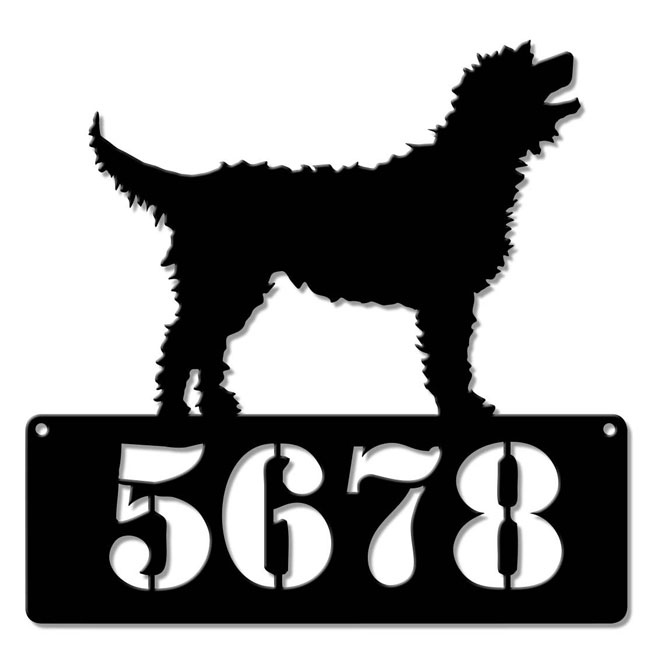 Labradoodle House Sign