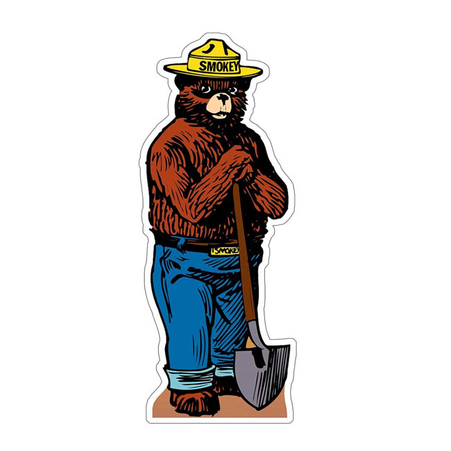 Smokey The Bear Sign