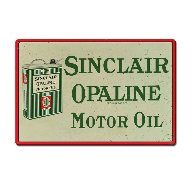Sinclair Opaline Sign 