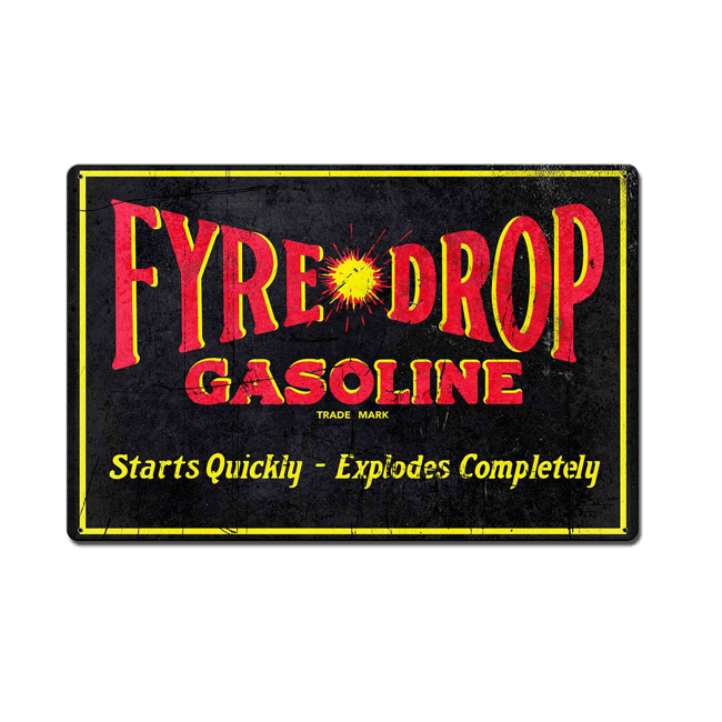 Fyre Drop Sign