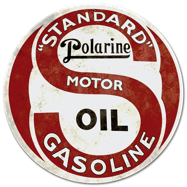 Standard Polarine Gas Sign 