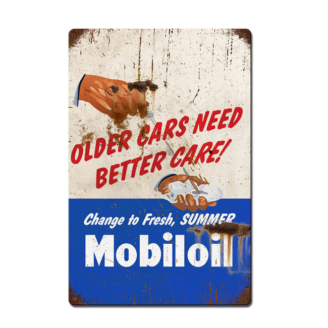 Mobiloil Sign