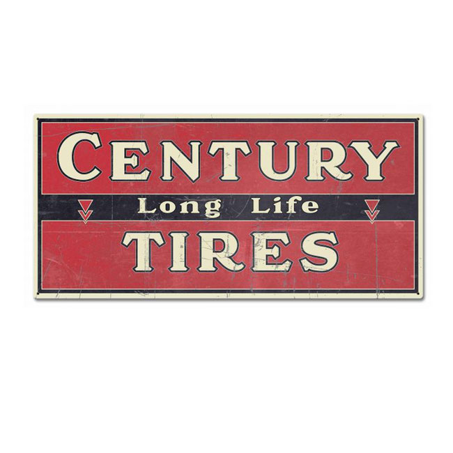 Century Tires Sign 