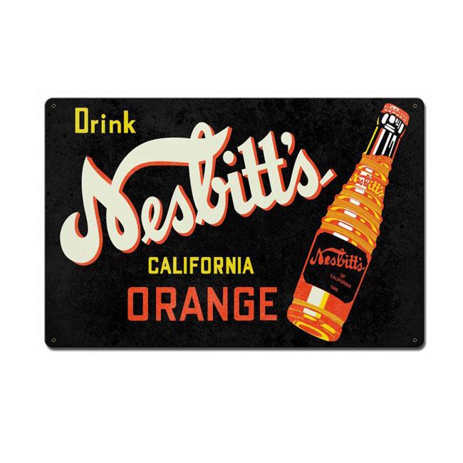 Nesbitts Orange Soda Sign