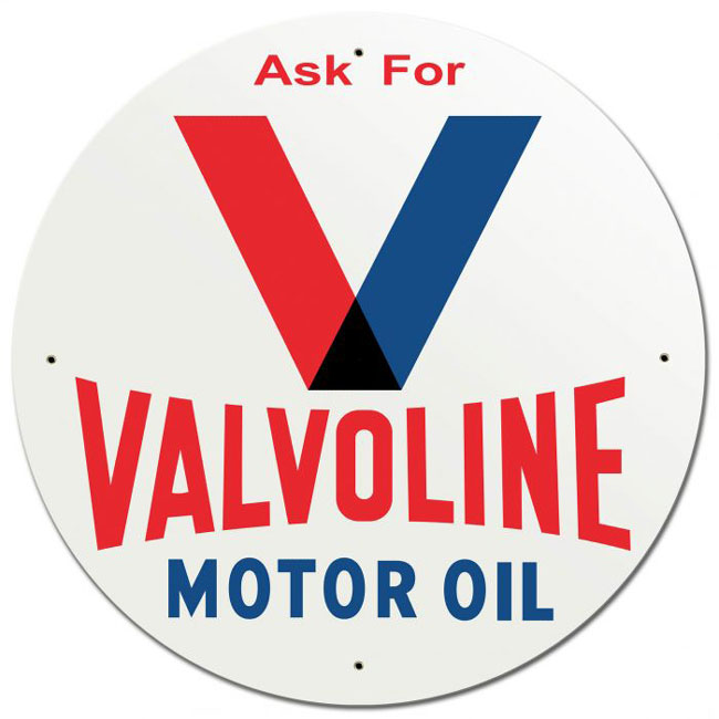 Valvoline Motor Oil Sign