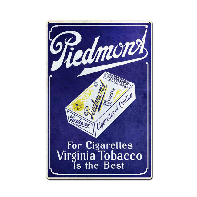 Piedmona Cigarettes Sign