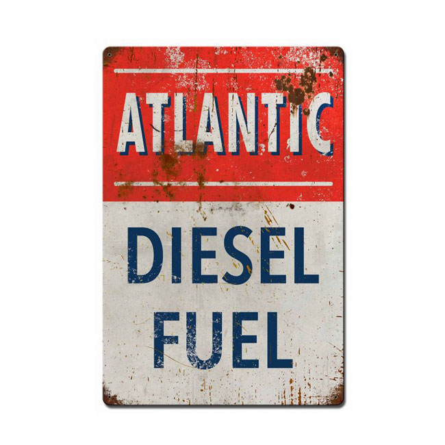 Atlantic Diesel Sign