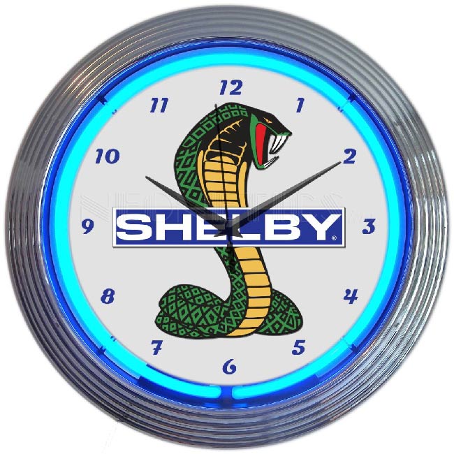 Shelby Neon Clock