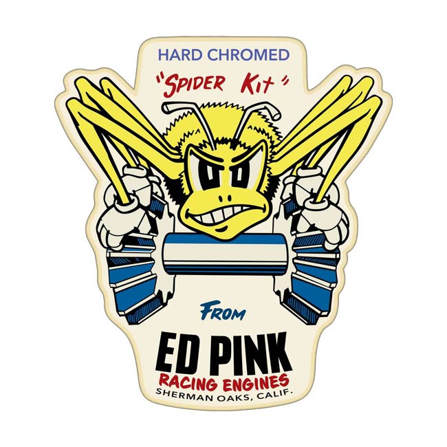 Ed Pink Racing Engines Sign