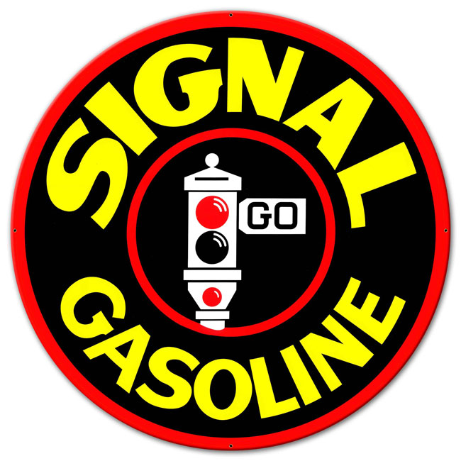 Signal Gas Sign