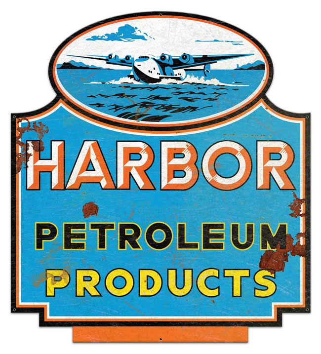 Harbor Petroleum Gas Sign