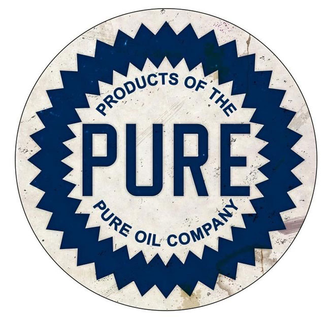 Pure Oil Sign