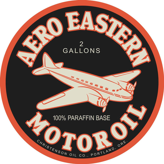Aero Eastern Oil Sign