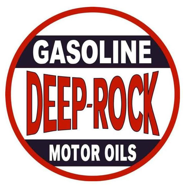Deep Rock Motor Oil Sign
