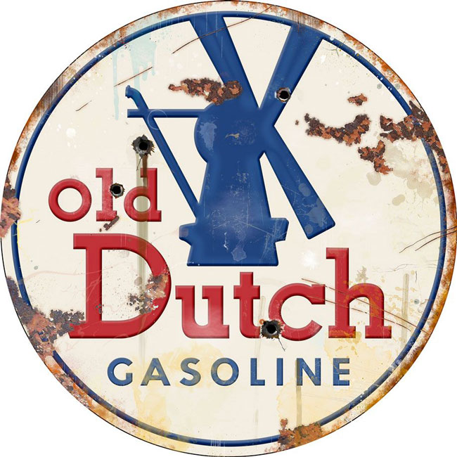 Old Dutch Gas Sign