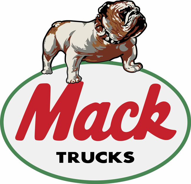 Mack Trucks Bull Dog Sign