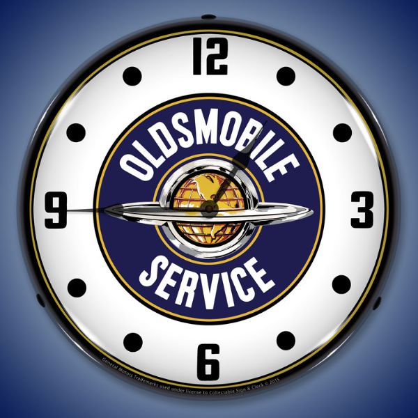 Oldsmobile Service Clock