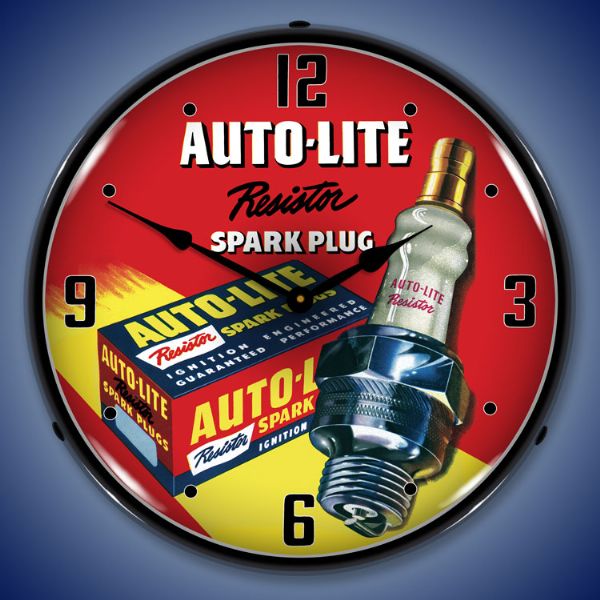 Autolite Spark Plugs Clock