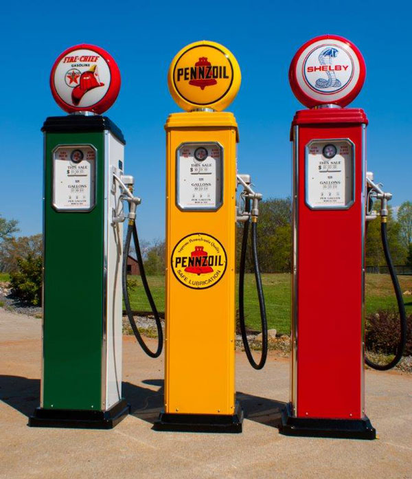 Retro Gas Pump