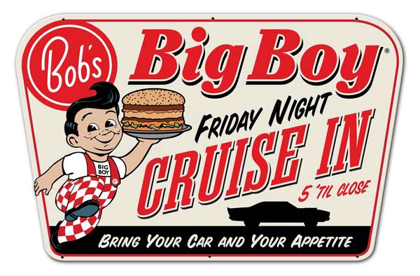Bobs Big Boy Vintage Sign