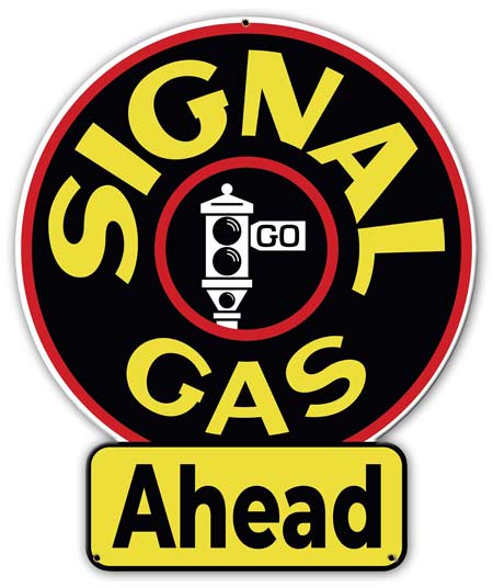 Signal Ahead Sign