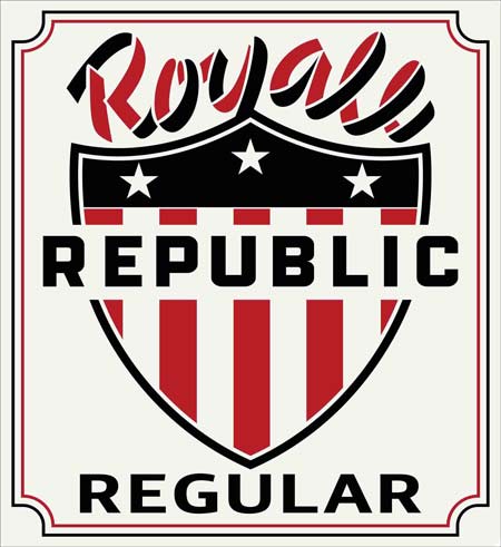Royal Republic Gasoline Sign