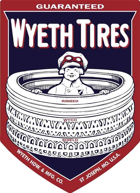 Wyreth Tires Sign