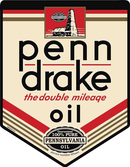 Penn Drake Motor Oil Sign