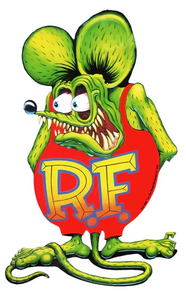 Rat Fink Sign