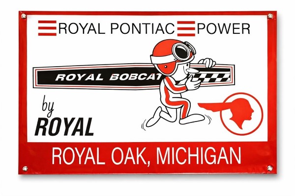 Royal Pontiac Dealer Sign
